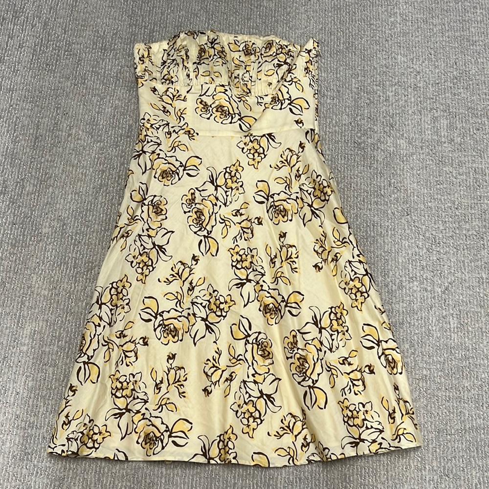 Ann Taylor strapless dress, like new!!!